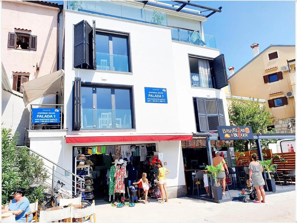 Apartments Palada 1 Baška Kroatien